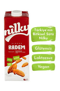 Nilky Vegan Badem Sütü Laktozsuz 12'li 1 lt
