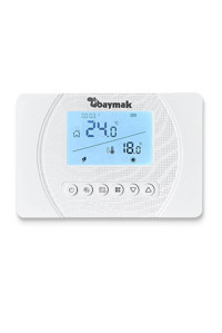 Baymak 30 Derece 0.5 Derece Hassasiyet Akıllı Kablosuz Dijital Termostat