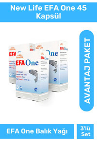 New Life Efa One Omega 3 Kapsül 1020 mg 135 Adet