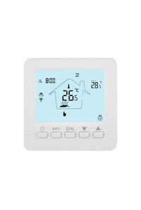 Alpsmart 99 Derece 0.5 Derece Hassasiyet Akıllı Kablolu Dijital Termostat