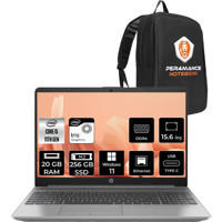 HP 250 G8 853U8ESP416 Dahili Intel Iris Xe Graphics Intel Core i5 1135G7 20 GB Ram 256 GB SSD 15.6 inç Full HD Windows 11 Pro Laptop + PER4 Çanta