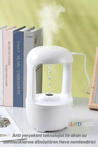 Asfal Su Damlacıklı 500 ml İyonizerli Taşınabilir Şarjlı Mini Soğuk Buhar Makinesi