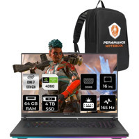 Asus ROG Strix G16 N3110P335 Harici GeForce RTX 4060 Intel Core i7 13650HX 64 GB Ram 4 TB SSD 16 inç Full HD FreeDos Oyuncu Laptop + PER4 Çanta