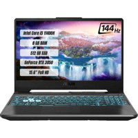 Asus TUF Gaming F15 FX506HC-HN409 Harici GeForce RTX 3050 Intel Core i5 11400H 8 GB Ram 512 GB SSD 15.6 inç Full HD FreeDos Oyuncu Laptop