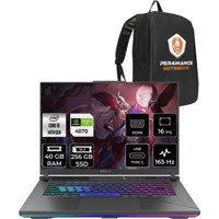 Asus ROG Strix G16 N3038P321 Harici GeForce RTX 4070 Intel Core i9 14900HX 40 GB Ram 256 GB SSD 16 inç Full HD FreeDos Oyuncu Laptop + PER4 Çanta