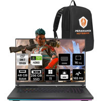 Asus ROG Strix G16 N3158P366 Harici GeForce RTX 4060 Intel Core i7 13650HX 48 GB Ram 256 GB SSD 16 inç Full HD Windows 11 Home Oyuncu Laptop + PER4 Çanta