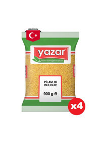 Yazar Pilavlık Bulgur 4X900 gr