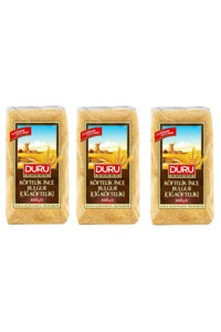 Duru Çiğ Köftelik Bulgur 3X1 kg