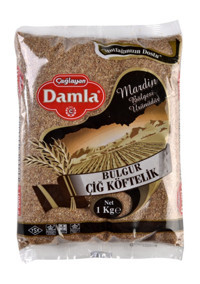 Damla Çiğ Köftelik Bulgur 1 kg
