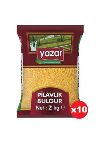 Yazar Pilavlık Bulgur 10X2 kg