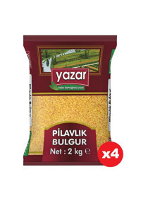 Yazar Pilavlık Bulgur 4X2 kg