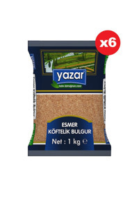 Yazar Esmer Köftelik Bulgur 6X1 kg