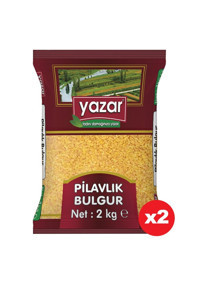 Yazar Pilavlık Bulgur 2X2 kg
