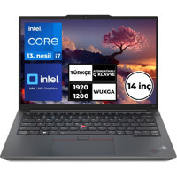 Lenovo Thinkpad E14 Gen 5 TB21JK0005TX20 Dahili Intel Iris Xe Graphics Eligible Intel Core i7 13700H 16 GB Ram 512 GB SSD 14 inç Full HD FreeDos Laptop