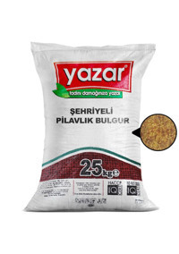 Yazar Şehriyeli Pilavlık Bulgur 25 kg