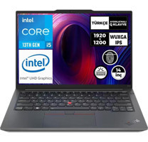 Lenovo Thinkpad E14 Gen 2 20TA0054TX25 Dahili Intel Iris Xe Graphics Eligible Intel Core i5 1335U 16 GB Ram 1 TB SSD 14 inç Full HD Windows 11 Pro Laptop