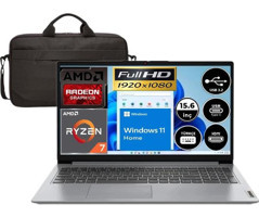 Lenovo IdeaPad 1 82R4006GTR Dahili AMD Radeon RX Vega 8 AMD Ryzen 7 5700U 12 GB Ram 1 TB SSD 15.6 inç Full HD Windows 11 Laptop + Çanta