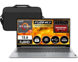 Lenovo IdeaPad 1 82R400F1TR Dahili AMD Radeon RX Vega 8 AMD Ryzen 7 5700U 8 GB Ram 1 TB SSD 15.6 inç Full HD FreeDos Laptop + Çanta