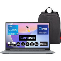 Lenovo IdeaPad Slim 83ER008KTR Dahili Intel UHD Graphics Intel Core i5 12450H 16 GB DDR5 Ram 1 TB SSD 15.6 inç UHD FreeDos Laptop + Snertech Çanta