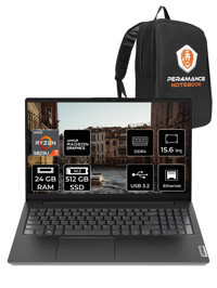 Lenovo V15 Gen 3 82TV004MTX Dahili AMD Radeon RX Vega 8 AMD Ryzen 7 5825U 24 GB Ram 512 GB SSD 15.6 inç Full HD FreeDos Laptop + PER4 Çanta