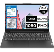 Lenovo V15 ITL Gen 2 82KB000STX Dahili Intel Iris Xe Graphics Intel Core i5 1135G7 8 GB Ram 512 GB SSD 15.6 inç Full HD FreeDos Laptop