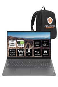 Lenovo V15 82KB00GQTX Harici GeForce MX350 Intel Core i5 1135G7 24 GB Ram 2 TB SSD 15.6 inç Full HD Windows 11 Home Laptop + Çanta