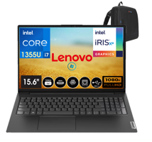 Lenovo V15 Gen 4 883A100GPTR06 Dahili Intel Iris Xe Graphics Eligible Intel Core i7 1355U 24 GB Ram 256 GB SSD 15.6 inç Full HD FreeDos Laptop + Çanta