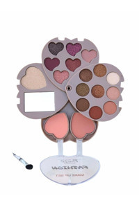 Aily Cosmetics Yelpaze Makyaj Seti