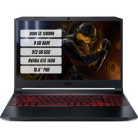 Acer Nitro 5 AN515-57 NH.QEKEY.006 Harici GeForce GTX 1650 Intel Core i5 11400H 8 GB Ram 512 GB SSD 15.6 inç Full HD FreeDos Oyuncu Laptop