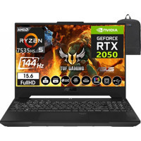 Asus TUF Gaming A15 FA506NF-HN05044 Harici GeForce RTX 2050 AMD Ryzen 5 7535HS 64 GB DDR5 Ram 4 TB SSD 15.6 inç Full HD Windows 11 Pro Oyuncu Laptop + WeblegelsinÇanta