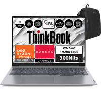 Lenovo Thinkbook 15 Gen 4 TB21DJ00GATX18 Dahili AMD Radeon Graphics AMD Ryzen 7 7730U 64 GB Ram 512 GB SSD 16 inç Full HD Windows 11 Home Laptop + Zetta Çanta