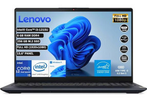 Lenovo IdeaPad 3 Dahili Intel UHD Graphics Intel Core i3 1215U 8 GB Ram 256 GB SSD 15.6 inç Full HD Windows 11 Home Laptop