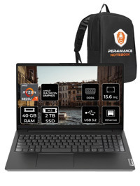 Lenovo V15 Gen 3 82TV004MTX Dahili AMD Radeon RX Vega 8 AMD Ryzen 7 5825U 40 GB Ram 2 TB SSD 15.6 inç Full HD FreeDos Laptop + PER4 Çanta