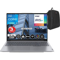 Lenovo Thinkbook 15 Gen 4 21DJ00GATX28 Dahili Intel Iris Xe Graphics Eligible Intel Core i5 1335U 16 GB DDR5 Ram 2 TB SSD 16 inç Full HD Windows 11 Home Laptop + WeblegelsinÇanta