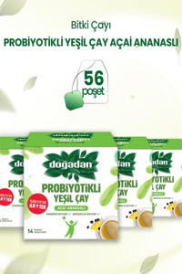 Doğadan Probiyotikli Karışık Bitki Çayı 4x14 Adet