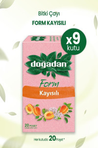 Doğadan Form Kayısı Bitki Çayı 9x20 Adet