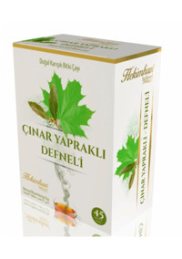 Hekimhan Çınar Yapraklı Defne Karışık Poşet Bitki Çayı 45Adet