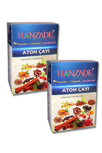 Hanzade Atom Çayı Karışık Bitki Çayı 2 Adet 150 gr
