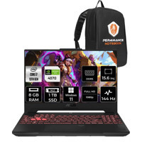 Asus TUF Gaming F15 LP097P343 Harici GeForce RTX 4070 Intel Core i7 13620H 8 GB Ram 1 TB SSD 15.6 inç Full HD Windows 11 Home Oyuncu Laptop + PER4 Çanta