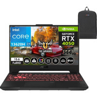 Asus TUF Gaming F15 FX507VU-LP25845 Harici GeForce RTX 4050 Intel Core i7 13620H 96 GB DDR5 Ram 512 GB SSD 15.6 inç Full HD Windows 11 Pro Oyuncu Laptop + WeblegelsinÇanta