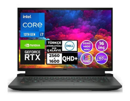 Dell G16 7630 G76302401010U003 Harici GeForce RTX 4060 Intel Core i7 13700HX 16 GB Ram 1 TB SSD 16 inç Full HD FreeDos Oyuncu Laptop