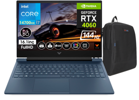 HP Victus 16 R1001NT VCS9J205EA14 Harici GeForce RTX 4060 Intel Core i7 14700HX 32 GB DDR5 Ram 1 TB SSD 16.1 inç Full HD Windows 11 Home Oyuncu Laptop + Zetta Çanta