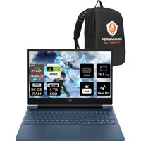 HP Victus 16 7Z586EAPN347 Harici GeForce RTX 4060 AMD Ryzen 7 7840HS 96 GB Ram 2 TB SSD 16.1 inç Full HD FreeDos Oyuncu Laptop + PER4 Çanta