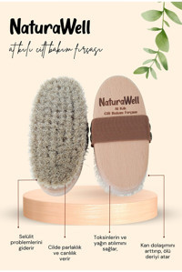 Naturawell Selülit Giderici Sapsız At Kılı Fırçası
