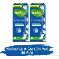 Molped İlk Son Gün Organik 1 56'lı Uzun Günlük Ped