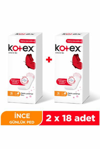 Kotex Parfümlü 18'li Normal Günlük Ped