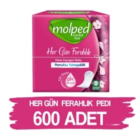 Molped Her Gün Ferah Organik 10 Adet 60'lı Normal Günlük Ped