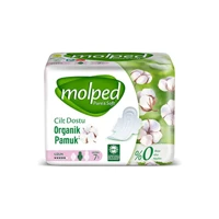 Molped Pure Soft Organik 7'li Uzun Günlük Ped