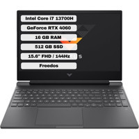 HP Victus Gaming 8U846EA Harici GeForce RTX 4060 Intel Core i7 13700H 16 GB Ram 512 GB SSD 15.6 inç Full HD FreeDos Oyuncu Laptop