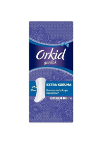 Orkid Ekstra Koruma Organik 16'lı Uzun Günlük Ped